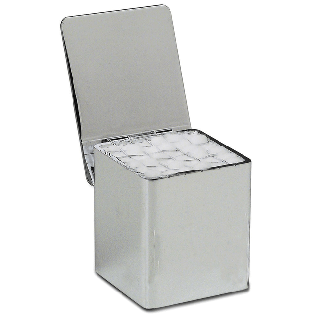 Tiltop Pellet Chrome-Finished Dispenser, with # 3 Pellets, 1/Pk