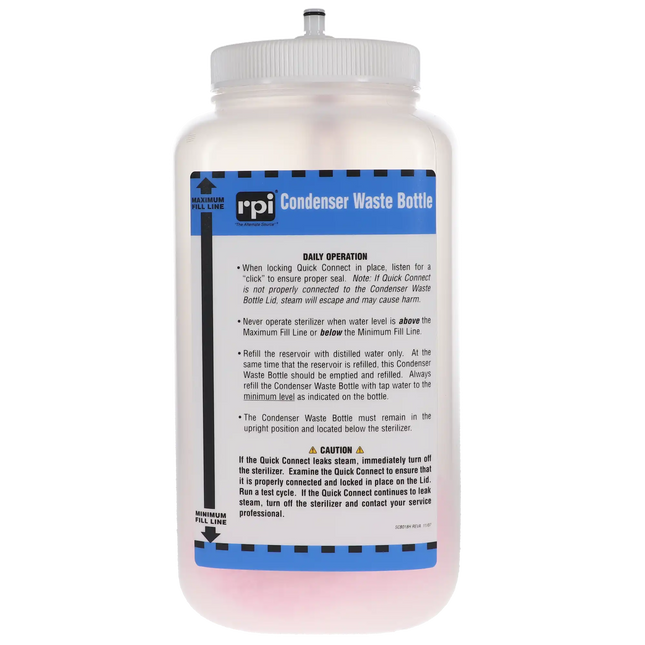 Statim Condenser Waste Bottle Kit