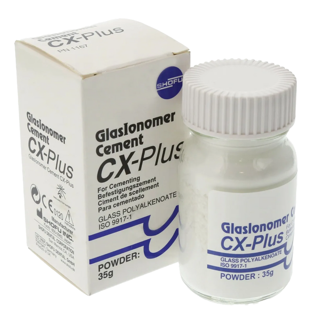 CX-Plus Glaslonomer Cement, Powder Refill, 35 g, 1/Pk, 1167