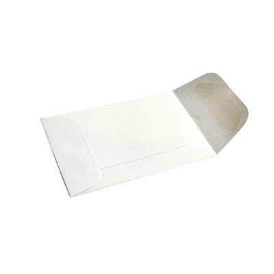 Coin Envelopes, White, 2.5" x 4.38", 500/Pk, 3310