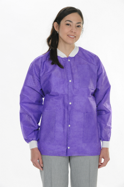 Extra-Safe Jackets Plum S 10/Pk