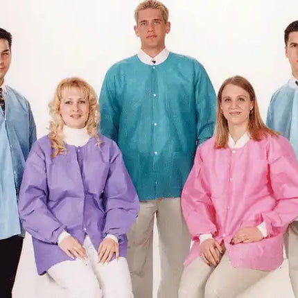 Extra-Safe Jackets White XL 10/Pk