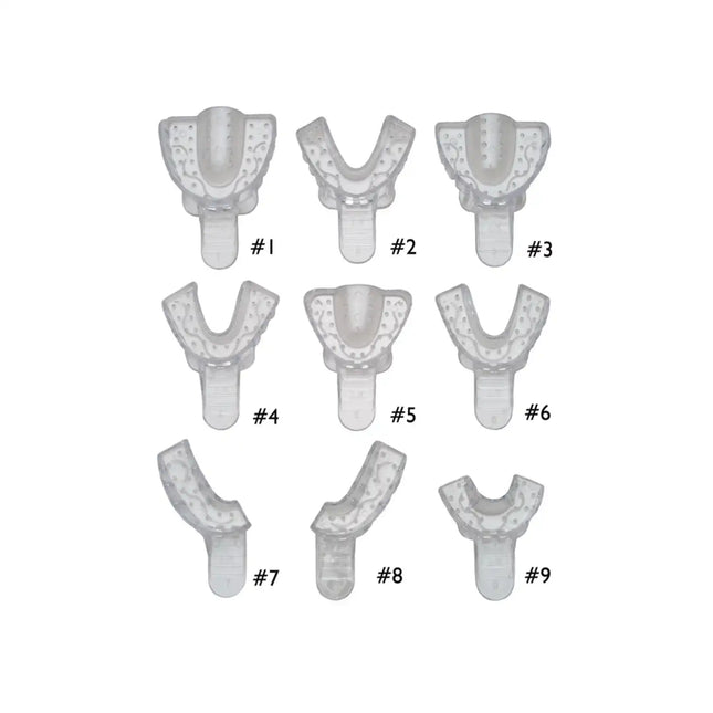 Vista - Plastic Impression Tray #1 Lg/Upper 12/Pk