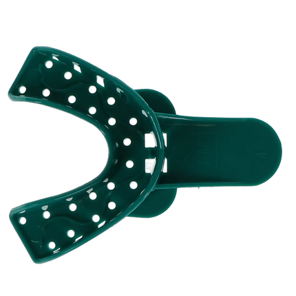 Vista - Plastic Impression Tray #4 Med/Lower 12/Pk