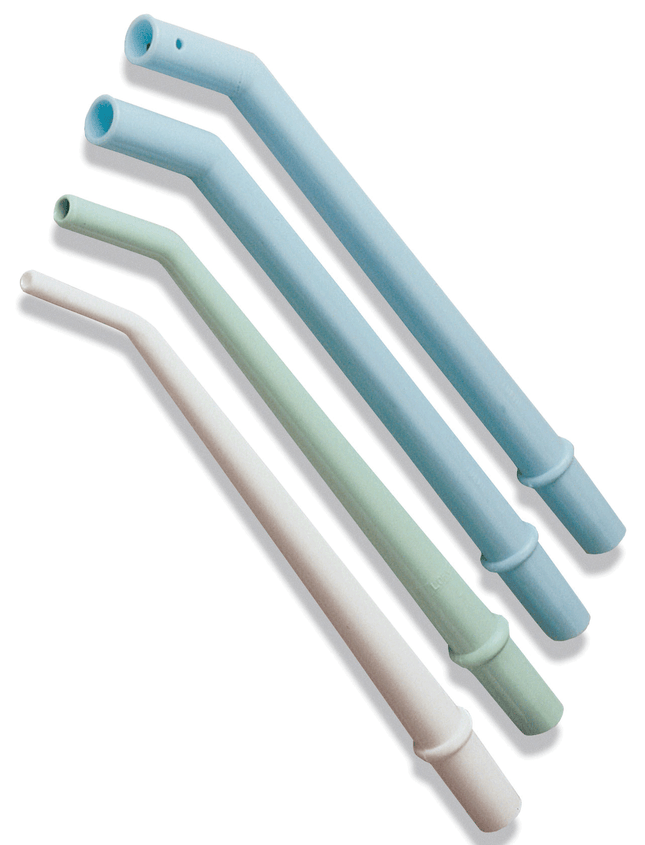 Surg-O-Vac IV Surgical Aspirator Tips, Vented, Plastic, 0.375", Blue, 25/Pk, 077425