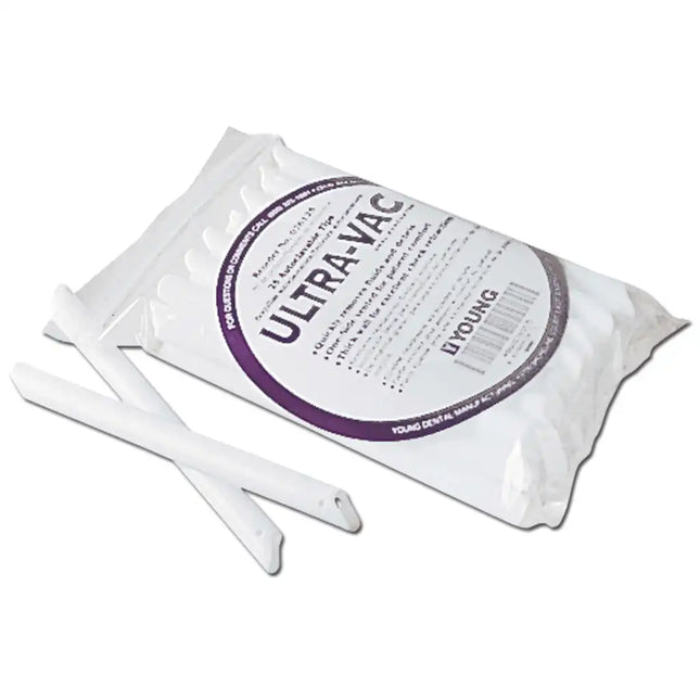 Young - Ultra-Vac High Volume Evacuation Tips Vented 25/Pk