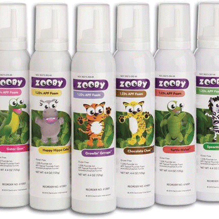 Zooby Growlin' Grrrape Fluoride Foam