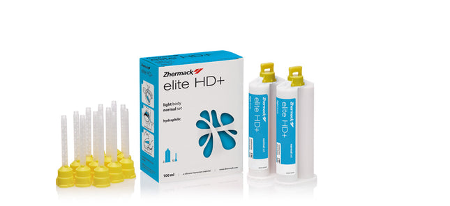 Elite HD Plus Impression Material, Light Body, Regular Set, 50 ml, 2/Pk, C203030