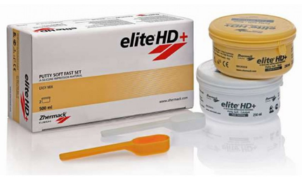 Elite HD Impression Material + Soft Putty, Econo Pack, Regular Set, 4 x 450 ml, 2/Pk