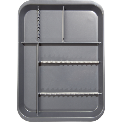 B-Lok Divided Setup Tray, Gray, 1/Pk, 20Z451I