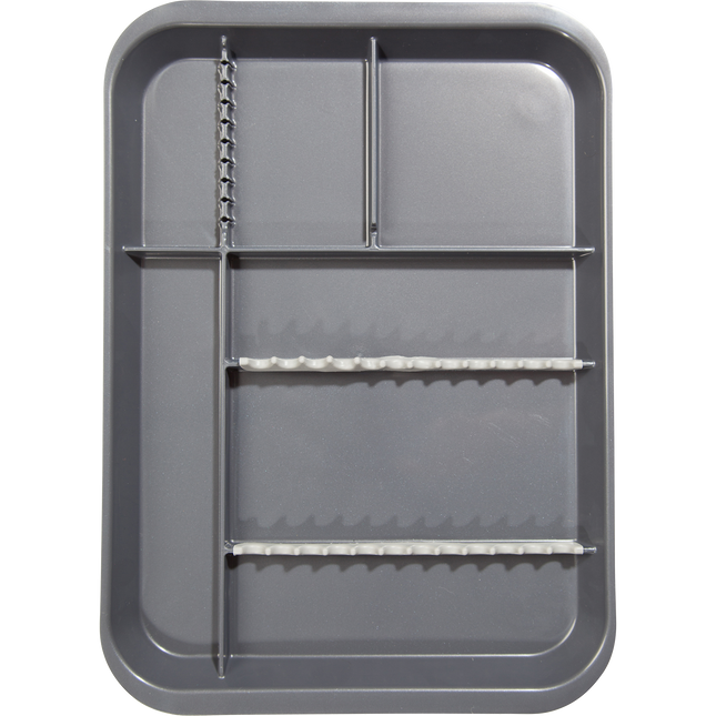 B-Lok Divided Setup Tray, Gray, 1/Pk, 20Z451I