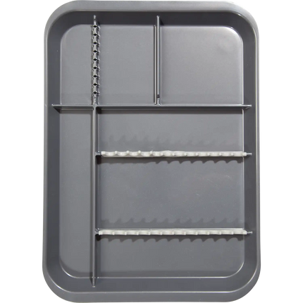 Zirc - B-Lok Divided Tray Gray