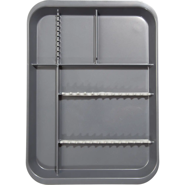 Zirc - B-Lok Divided Tray Gray
