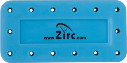 Zirc - Bur Block 14 Hole Vibrant Blue