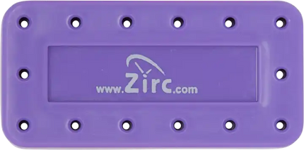 Zirc - Bur Block 14 Hole Vibrant Purple
