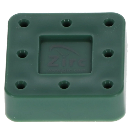 Zirc - Bur Block 8 Hole Green
