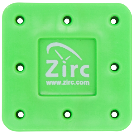 Magnetic Bur Block, 8-Hole, Neon Green, 1/Pk, 50Z400P