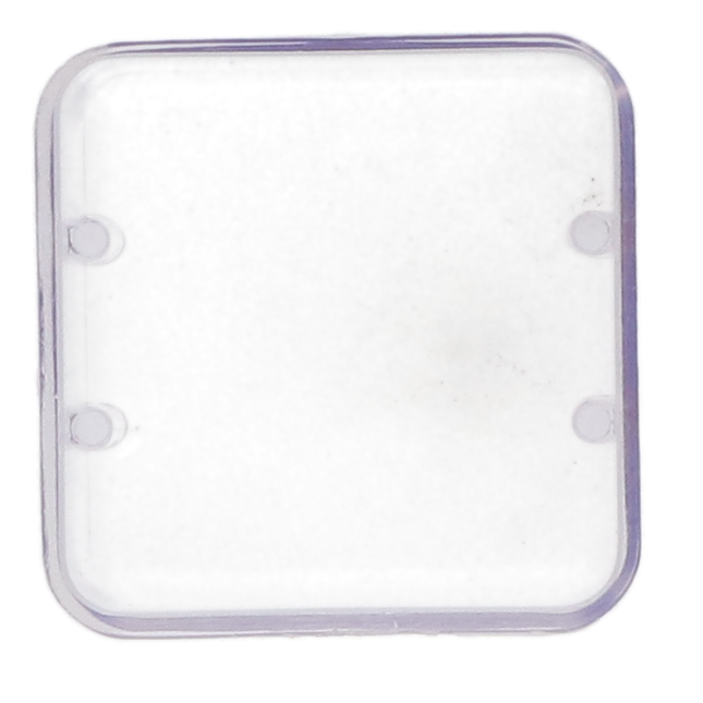 Magnetic Bur Block Cover, for 8-Hole, 1" High, Clear, 1/Pk, 50Z401