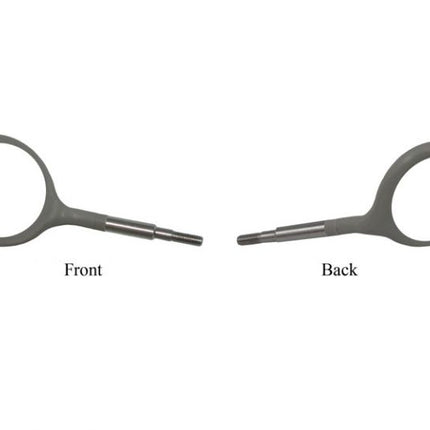 Crystal HD Double-Sided Mirror Heads, Cone Socket, # 4, Gray, 4/Pk, 50Z374