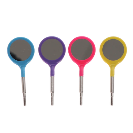 Crystal Mirror Double Sided #4 CS Neon Assorted 4/Pk