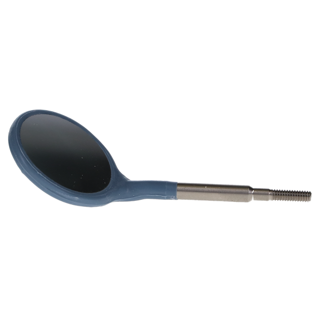 Crystal HD Plastic Mirror Heads, Cone Socket, # 5, Blue, 12/Pk, 50Z372B