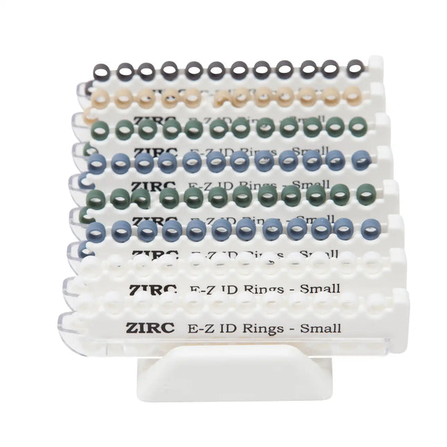 Zirc - EZ ID Instrument Rings Classic Small 200/Pk