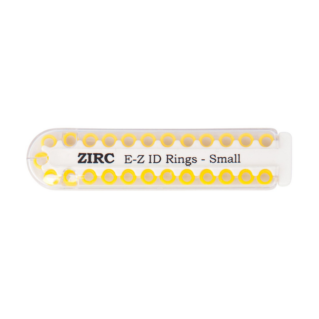 E-Z ID Instrument Rings, Small, Neon Green, 25/Pk, 70Z100P