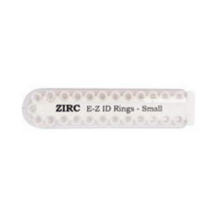 E-Z ID Instrument Rings, Small, White, 25/Pk, 70Z100A