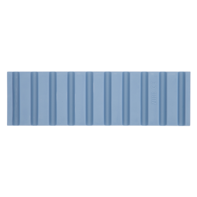 Instrument Mat, Reversible, 6 3/4" x 2" x 3/8", Blue, 1/Pk, 20Z464B