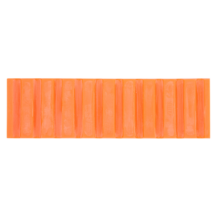 Instrument Mat, Reversible, 6 3/4" x 2" x 3/8", Neon Orange, 1/Pk, 20Z464Q