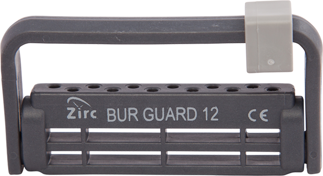 Steri-Bur Guard, 12-Hole, Gray, 1/Pk, 50Z406I