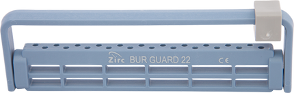 Steri-Bur Guard Plastic Bur Block, 22-Hole, Blue, 1/Pk, 50Z410B