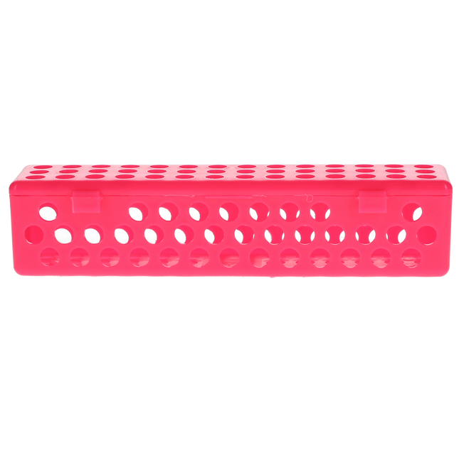 Steri-Container, Standard, 10 to 14 Instruments, 8 1/8" x 1 7/8" x 1 7/8", Neon Pink, 1/Pk, 50Z900S
