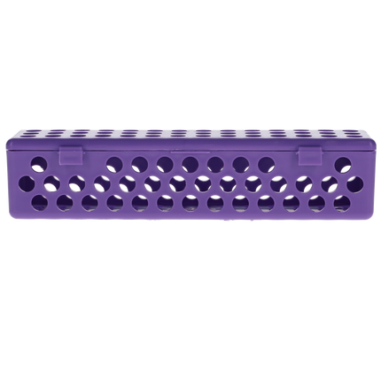 Steri-Container, Standard, 10 to 14 Instruments, 8 1/8" x 1 7/8" x 1 7/8", Neon Purple, 1/Pk, 50Z900R