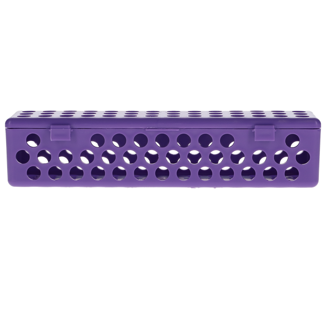 Steri-Container, Standard, 10 to 14 Instruments, 8 1/8" x 1 7/8" x 1 7/8", Neon Purple, 1/Pk, 50Z900R