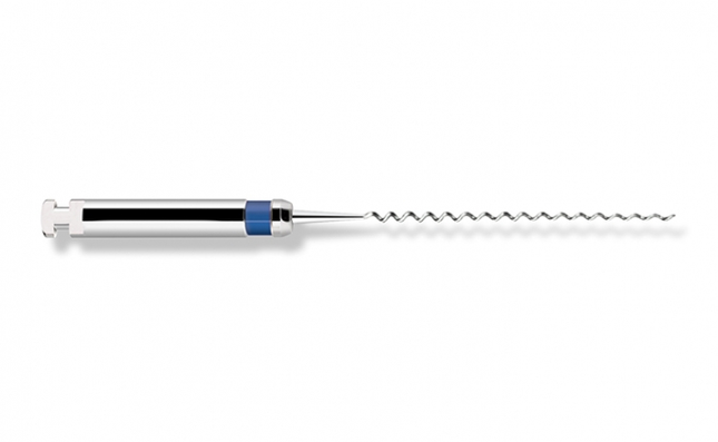 Lentulo Stainless Steel Spiral Fillers, RA, 25 mm, # 1, Red, 4/Pk