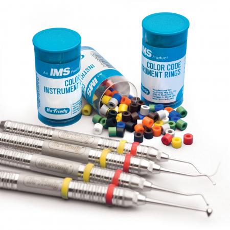 IMS Color Code Instrument Rings, Large, Orange, 50/Pk, IMS-1283L