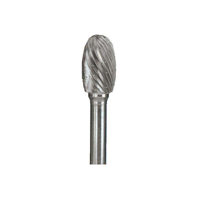 920 Laboratory Spiral Cut Carbide Burs, Round, # D 1/2, 1/Pk