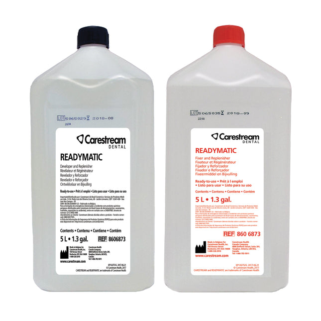 READYMATIC Chem Pack, 5 L bottle; 2/cs (1 ea. developer & fixer) - #8606873