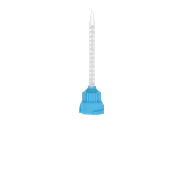 Defend Crown & Bridge Material, High Performance Mixing Tips, 1:1, Blue/Clear, 25/Pk, VP8111