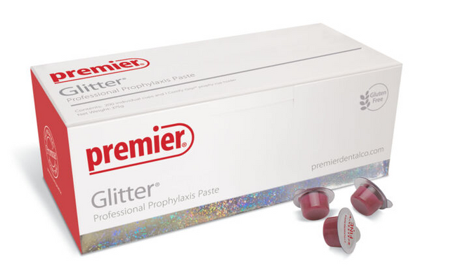 Glitter Prophy Paste, Coarse, Mint, 200/Box, 9007404