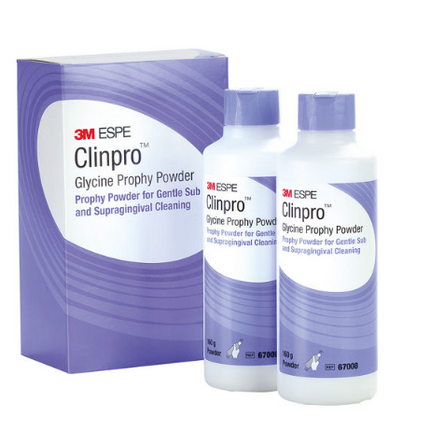 Clinpro Glycine Prophy Powder 6.5oz 2/Pk