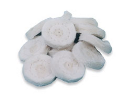 Buffalo - 7/8' Diameter, Pkg. Of 12 Miniature Muslin Buffs, 16 Ply