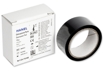 Coltene - Hanel Occlusion Foil 12  1Sided Black 22Mm, 25 M