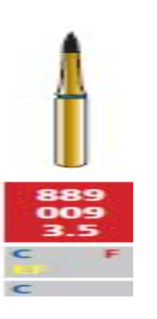 Alpen Multilayer Diamonds FG 889-009 Fine 5/Pk