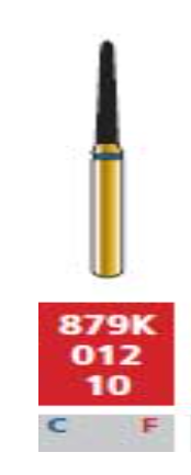 Alpen Multilayer Diamonds FG 879K-012 Coarse 5/Pk