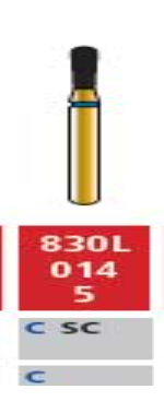 Alpen Multilayer Diamonds FG 830L-014 Coarse 5/Pk