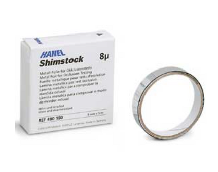 Hanel ShimStock Foil Strips, 8 microns, 1 Roll/Pk, 480180