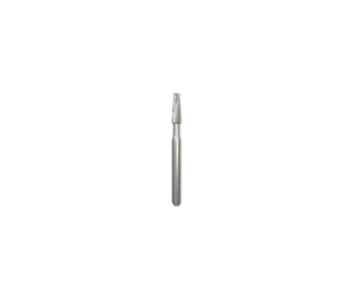 Alpen Operative Carbide Burs, FG, Long Cross Cut Tapered Fissure, # 702L, 1.6 mm, 10/Pk, R10702L