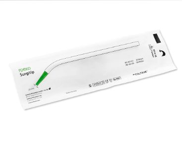 Roeko Surgitip Surgical Aspirating Tips, Sterile Plastic, 2.5 mm, White/Green, 20/Pk, 462025